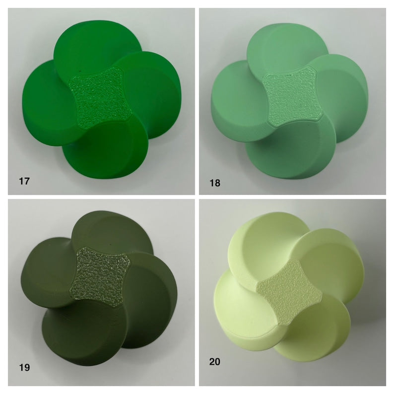 Dubbele plantenpottenset met langwerpige afwateringsschaal en 3D-geprinte potten voor vetplanten en cactussen