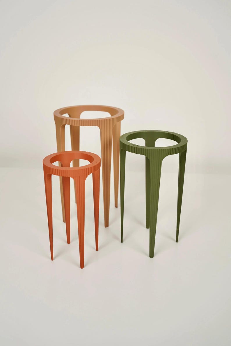 Modulaire bloempot met plantensteun en lekbak voor klimplanten en hoge kamerplanten