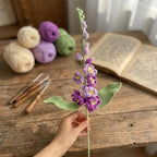 Gehaakt bloemboeket geboortemaand, handgemaakte gehaakte bloem voor verjaardag of decoratie